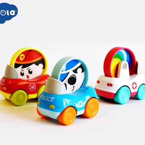 ست ماشینهای امدادی هولی تویز Hola Toys مدل 3129B-اسباب بازی